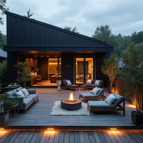 25+ Black Modern Farmhouse Inspo Ideas for Your Dream Home Black Farmhouse Interior, Black Modern Farmhouse Exterior, Modern Black Farmhouse, Modern Farmhouse Backyard, Farmhouse Outside, Black Modern Farmhouse, Black Farmhouse, Siding Colors, Modern Farmhouse Exterior