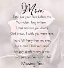 Mom In Heaven Poem, Birthday Quotes For Mom, Wishes For Mom, Quotes For Mom, Mother's Day In Heaven, Mom In Heaven Quotes, Mom I Miss You, Wishes For Mother, Birthday Wishes For Mother