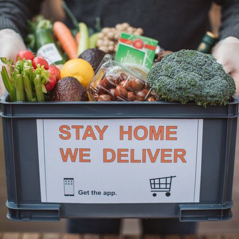 Grocery Delivery Service, Groceries App, Meal Delivery Service, Online Grocery Delivery, Buying Groceries, Meal Kit, Online Grocery Shopping, Food Trends, Grocery Online