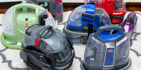 The Best Portable Carpet and Upholstery Cleaner: Reviews by Wirecutter | A New York Times Company Carpet Steam Cleaner, Carpet Spot Cleaner, Interior Design Hacks, Best Steam Cleaner, Portable Carpet Cleaner, Carpet And Upholstery Cleaner, Car Carpet Cleaner, Car Repair Diy, Carpet Cleaner Homemade