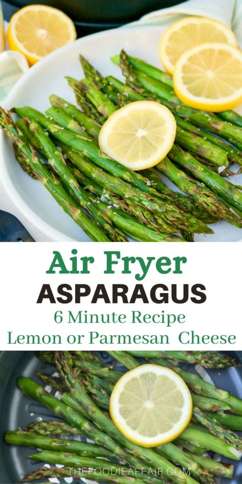 Asparagus Air Fryer, Asparagus In The Air Fryer, Frozen Asparagus, Air Fryer Asparagus, Best Asparagus Recipe, Asparagus Recipes Baked, Asparagus Fries, Easy Veggie, How To Cook Asparagus