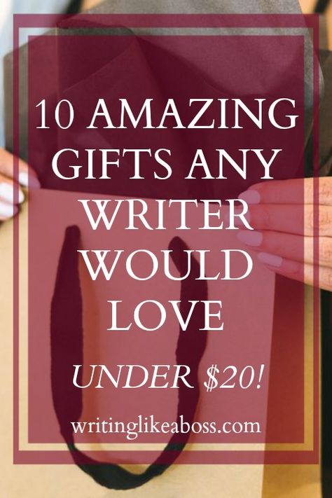 10 amazing gifts for writers under $20 Gifts For A Journalist, Gifts For Authors Writers, Gift Ideas For Writers, Gifts For A Writer, Phd Gift Ideas, Book Blogging, Gifts For Writers, Phd Gifts, Author Gifts