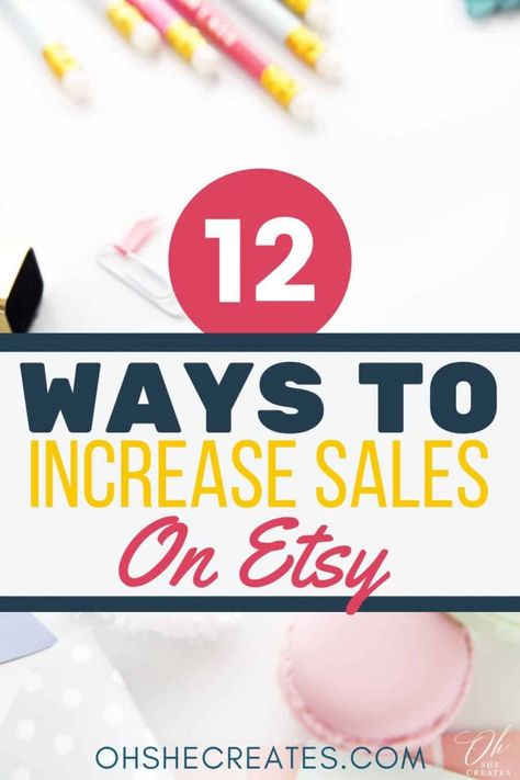 How To Make Sales On Etsy, Etsy Sales Increase, How To Get Sales On Etsy, Etsy Strategy, Making Money On Etsy, Increase Etsy Sales, Starting An Etsy Business, Etsy Tips, Ebook Promotion