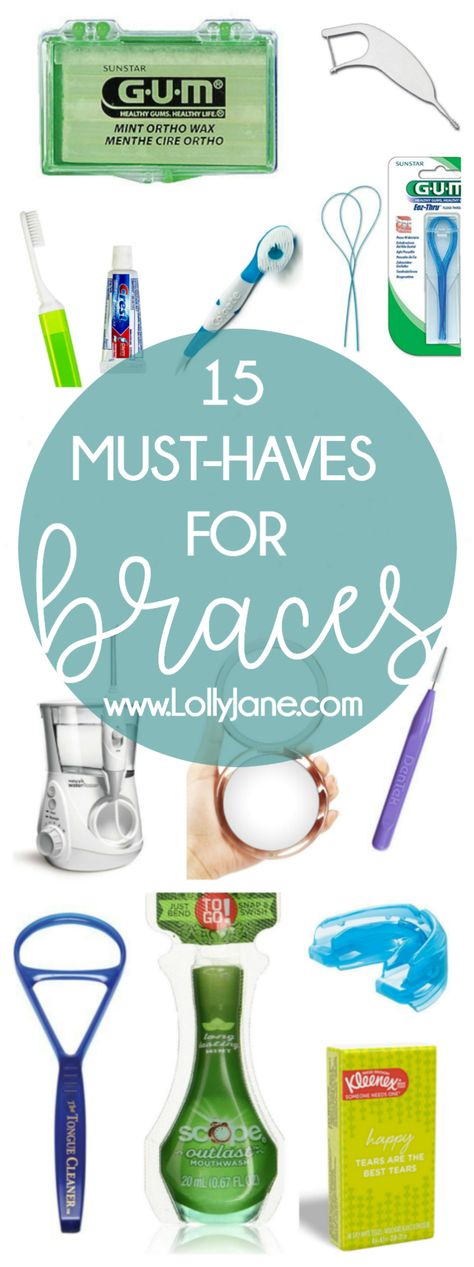 Braces Survival Kit For School, Braces Kit Survival, Braces Cleaning Tips, Braces Must Haves Products, Best Toothbrush For Braces, Braces Care Tips, Braces Essentials Kit, Braces Must Haves, Braces Gift Basket