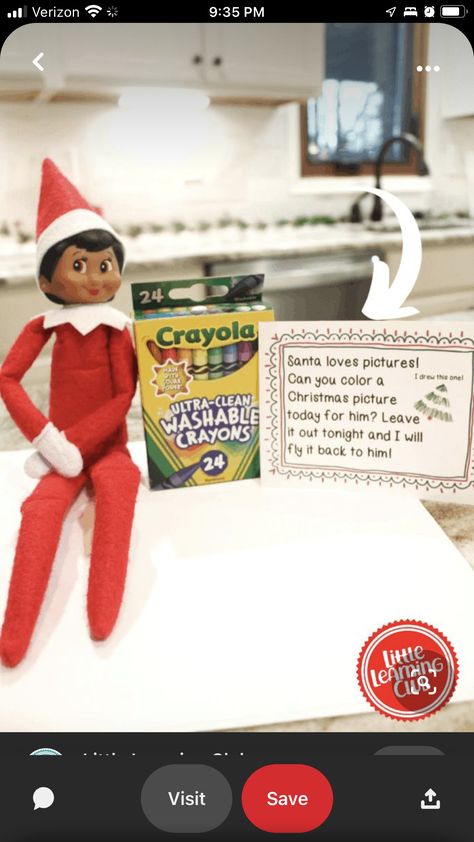 Elf On The Shelf Crayons, Elf 2023, Elf Ideas Easy, Funny Elf On The Shelf, Christmas Elf On The Shelf, Graduation Party Diy, Awesome Elf On The Shelf Ideas, Elf On Shelf Ideas, Elf Antics