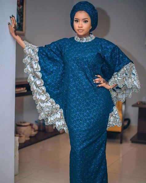 Latest Boubou Styles 2021 for Women. - Ladeey Bubu Lace Gown Styles, Lace Gown Styles For Women, Bubu Gown Styles Lace, Gown Styles For Women, Boubou Styles For Women, Kaftan Styles, Bubu Gown Styles, Nigerian Lace Styles Dress, African Fabric Dress