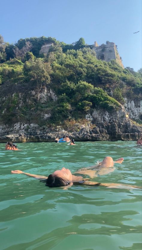 Summer month in Italy 🇮🇹 One of the most beautiful beachs I have even been. Gaeta is located between Rome and Naples Rome Beaches, Naples Italy Beach, Naples Italy Aesthetic, Rome Beach, Summer In Rome, Europe Interrail, Gaeta Italy, Greek Isles Cruise, Rome Trip