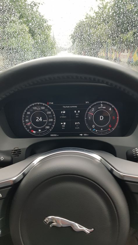 Jaguar I Pace, Jaguar F Pace, Jaguar E, Driving Photography, Vehicle Gauge, Dream Car, Jaguar, Steering Wheel, Luxury Cars