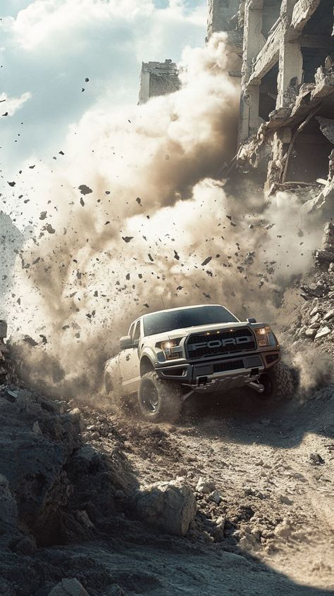 Prompt 👉a truck that is sitting in the dirt, a detailed matte painting, by Alexander Robertson, flickr, auto-destructive art, ford f-150 raptor, destroying buildings, epic lighting, award - winning photo. , photorealistic cgi, ps 3 graphics, dominance, microsoft, destructive, gaming, promo still, award - winning shot, award-winning shot 👉 if Like, please Follow and Share AI Graphics Studio 👇Contact on WhatsAPP: http://tiny.cc/aigraphicsstudio #aigraphicsstudio #AI #DigitalMarketing #digital... Night Cafe, Luxury Cars Range Rover, Millionaire Mindset Quotes, Ford F 150 Raptor, Draw Together, Ford Raptor, Fantasy Photography, Matte Painting, A Truck