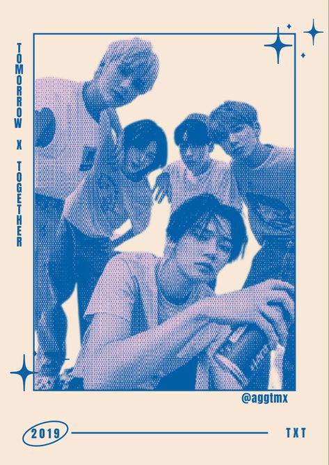 Boynextdoor Blue Aesthetic, Zb1 Poster Print, Kpop Blue Poster, Boynextdoor Poster Print, Blue Kpop Room, Boynextdoor Kpop, Tomorrow By Together, Room Things, Door Poster