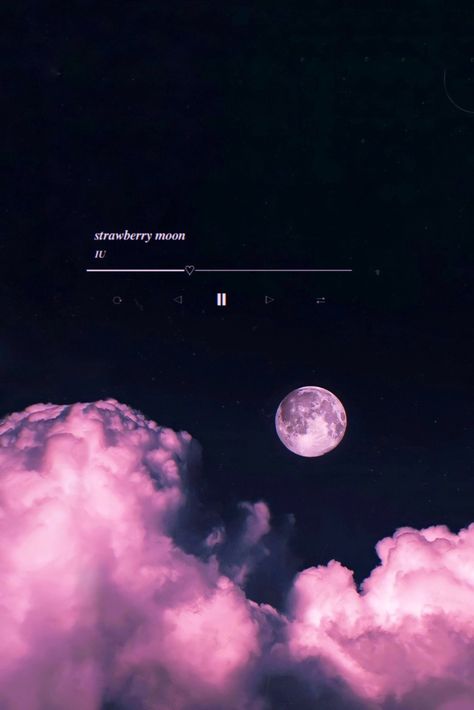 Strawberry moon🍓🌙 Strawberry Moon Aesthetic, Iu Strawberry Moon, Iu Strawberry, Strawberry Moon, Strawberry Moons, Moon Aesthetic, Celestial Bodies, Moon, Queen