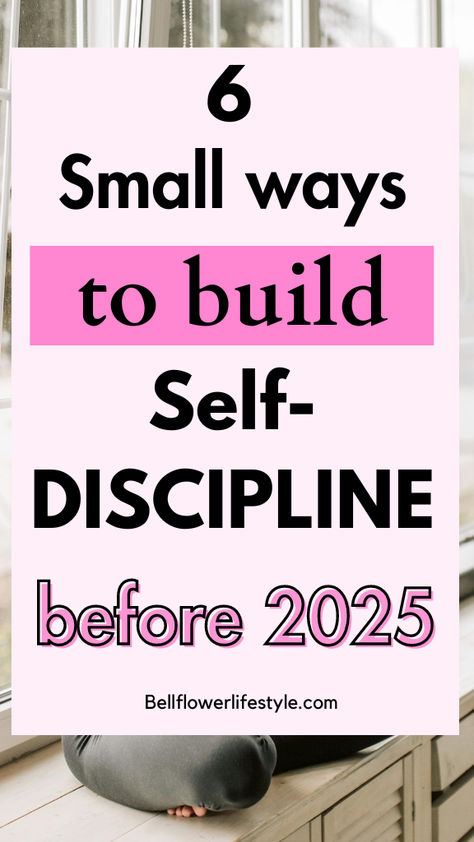 6 small ways to build self-discipline Improve Self Discipline, How To Be More Successful, How To Learn Self Discipline, How To Have More Self Discipline, How To Get Self Discipline, How To Change Habits, How To Be More Responsible, How To Build Discipline, How To Develop Self Discipline