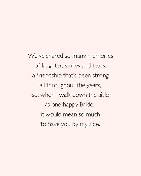 If you’re anything like me and can never think of what to say when it comes to saying it, here are the 5 most requested Bridesmaid proposal poems to help you with your proposal cards. 🥰 #bridesmaidcards #proposalcards #proposalideas Bridesmaid Poems Asking, Bridesmaids Thank You Notes, Proposal Poems, Bridesmaid Proposal Sayings, Bridesmaid Proposal Quotes, Bridesmaid Proposal Poem, Bridesmaid Proposal Letter, Wedding Name Change, Bridesmaid Poem