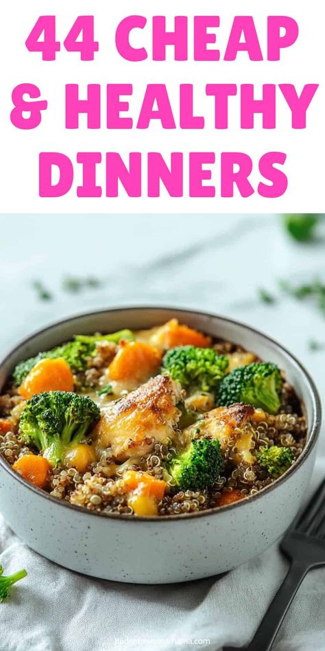 Get these 44 cheap and easy dinner ideas for when you're broke. These poverty meals and cheap meals will feed your entire family. Budget Dinner Recipes Healthy, Low Budget Meals Families, Poverty Meals, Cheap And Easy Dinner Ideas, Easy Dinner Ground Beef, Poverty Meal, Cheap Family Dinners, Cheap Healthy Dinners, Budget Dinner Recipes