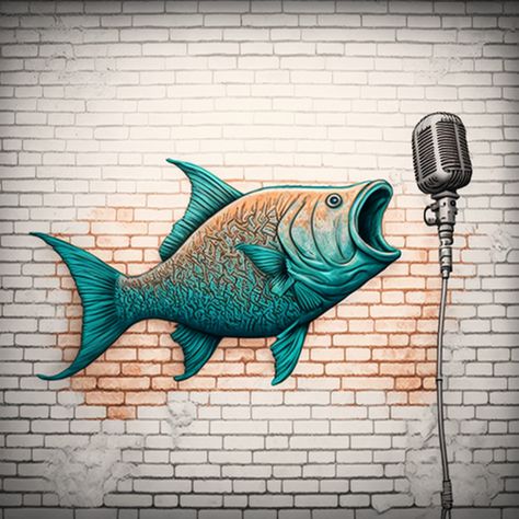 Singing Microphone, Myths & Monsters, Singing, The Voice, Fish, Music