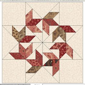 Cloud of Quilt Patterns: Free Pattern for Flying Swallows & the Winner Barn Quilt Designs, Quilt Block Patterns Free, Quilt Square Patterns, Barn Quilt Patterns, Star Quilt Blocks, Patchwork Quilt Patterns, Quilt Block Tutorial, Star Quilt Patterns, Paper Piecing Patterns