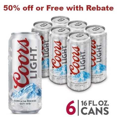 Rebate amount varies by state. Orange Blossom Honey, All Beer, Aluminum Cans, Beer Cans, Lager Beer, Alcohol Content, Wine And Liquor, Coors Light, Light Beer