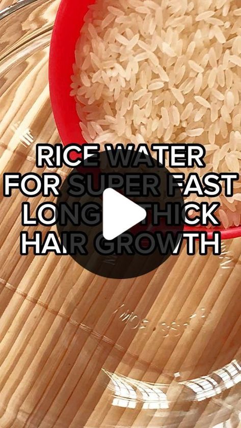 Diy Rice Water, Super Fast Hair Growth, Facial Hair Growth, Longer Hair Growth, Homemade Hair Treatments, Fast Hair Growth, Thick Hair Growth, Healthy Natural Hair Growth, Shampoo Recipe