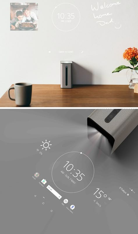 The Xperia Touch by Sony, is a projector that's powered by Android software, that turns any surface into an interactive 23 inch touchscreen. Future Technology Gadgets, Electronics Gadgets Technology, Gadgets Électroniques, Tech Gadgets Technology, Tech Gadgets Gifts, Future Gadgets, Ui Ux 디자인, Usb Gadgets, Gadgets Technology Awesome