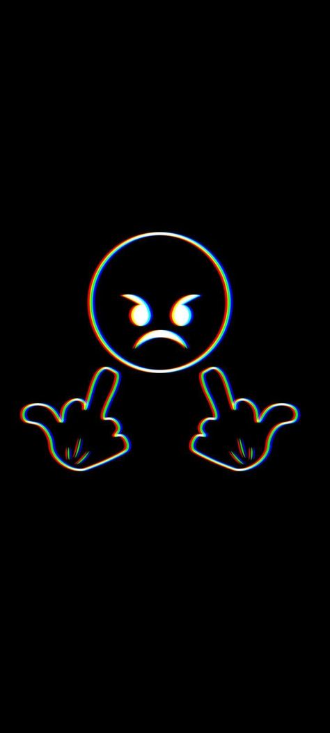 Middle Finger Images, Photo To Cartoon Photoshop, Finger Wallpaper, Middle Finger Emoji, Middle Finger Wallpaper, Angry Wallpapers, Whatsapp Profile Wallpaper, Middle Finger Tattoos, Blue Aesthetic Dark