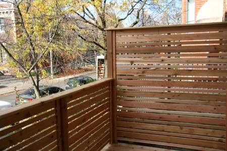 Railing Alternatives, Privacy For Patio, Simple Deck Railing, Deck Stairs Ideas, Deck Rail Ideas, Screen Deck, Horizontal Deck Railing, Back Yard Porch, Storage Under Stairs