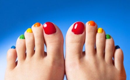 The rainbow pedicure.  An easy way to liven up your pedi!  #nailartchallenged #pedicure #nailideas via @Raging Rouge.com Rainbow Toe Nails, Beachy Nail Designs, Beachy Nails, Pedicure Nail Designs, Pretty Toe Nails, Popular Nails, Toe Nail Designs, Rainbow Nails, Toe Nail Art