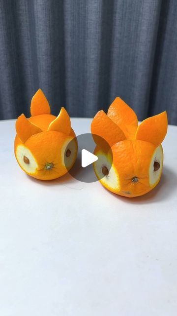 Paper Craft Ideas on Instagram Animals From Fruit, Watermelon Animals, Creative Dishes, Fruit Sculptures, Mega Charizard, Fruit Platter Designs, Amazing Food Art, Paper Craft Ideas, Orange Decor