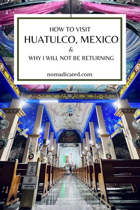Did you find yourself in the cruise port beach town of Huatulco, Oaxaca, Mexico and don't know what to do? Find 8 backpacker hidden gems and touristy things to do from going to see the Magical Waterfalls on Copalitilla and Llano Grande to where to get a mud bath on the side of the street. At the end, learn the reasons why this place wasn't my favorite, but don't let that stop you from visiting too! | #mexicotravel #oaxaca #huatulco #travelitinerary Things To Do In Huatulco Mexico, Things To Do In Oaxaca Mexico, Oxaca Mexico, Central America Packing List, Hualtuco Mexico, Puerto Morelos Mexico Things To Do, Day Trips From Oaxaca, Best Beaches In Mexico, Oaxaca Mexico Travel