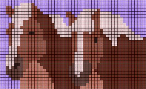 Horse Alpha Pattern, Autumn Animal, Friendship Bracelet Making, Blender Ideas, Autumn Animals, Crochet Project Ideas, Nature Autumn, Perler Bead Crafts, Diy Perler Bead Crafts