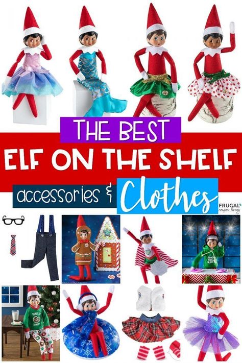 Want to dress your Scout Elf doll? We have your solution. Elf on the Shelf Clothes, Elf on the SHelf Outfits, Elf on the Shelf Costumes, Elf on the Shelf Printables and more! New Elf on the Shelf ideas daily plus free Elf on a Shelf printables. #FrugalCouponLiving #ElfontheShelf #ElfontheShelfIdeas #ElfIdeas #funnyelfideas #funnyelfontheshelf #elfprintables #printables #freeprintables #ElfonaShelf #costume #outfit #clothes #elfontheshelfclothes #elfontheshelfoutfits #elfontheshelfcostumes Elf Clothing Patterns Free, Elf On The Shelf Dress Up Ideas, Clothes For Elf On The Shelf, Diy Elf On Shelf Costume, Elf On The Shelf Dress Pattern, Elf On The Shelf Clothes Pattern, Elf On A Shelf Clothes Diy, Elf On The Shelf Dress Up, Elf On The Shelf Costume Ideas