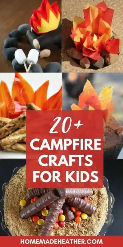 campfire crafts for kids Campfire Crafts, Campfire Crafts For Kids, Cupcake Paper Crafts, Diy Campfire, Fake Campfire, Campfire Cupcakes, Campfire Cookies, Campout Party, Campfire Snacks