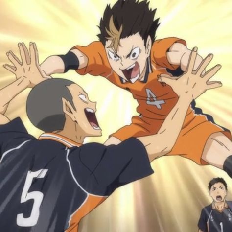 Tanaka And Nishinoya, Nishinoya And Tanaka, Tanaka Haikyuu, Noya Haikyuu, House Star, Nishinoya Yuu, Haikyuu Karasuno, Ao Haru Ride, Haikyuu 3