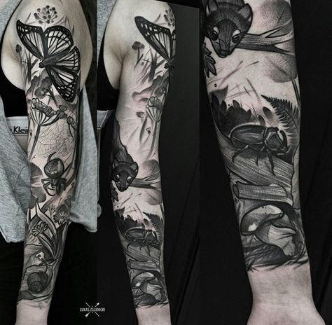 Lukas Zglenicki bugs tattoo Insect Leg Tattoo, Bug Sleeve Tattoo, Insect Sleeve Tattoo, Insect Tattoo Sleeve, Bug Tattoo Sleeve, Bugs Tattoo, Insect Legs, Bug Tattoo, Insect Tattoo