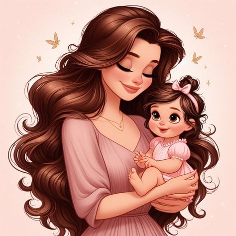 Baby Artwork, Mother Daughter Art, Goth Disney, Wallpaper Boho, Mother Tattoos, Mother Art, Baby Wallpaper, Baby Cookies, Mom Art