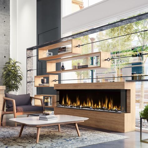 Dimplex Electric Fireplace Insert, Modern Hearth, Linear Electric Fireplace, Dimplex Electric Fireplace, Built In Electric Fireplace, Linear Fireplace, Burning Fire, Electric Fireplace Insert, Contemporary Fireplace