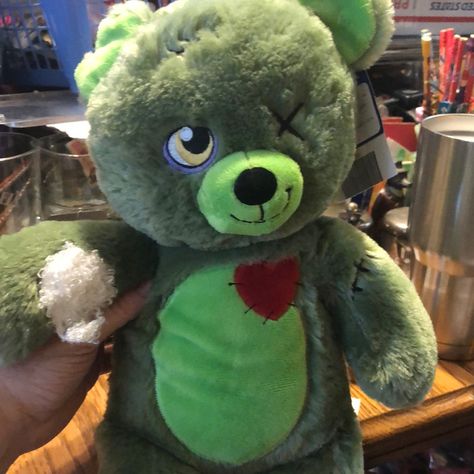 Rare Build A Bear Zombear Zombie Teddy 16” Stuffed Plush Toy Bab Retired 2015 2000s Build A Bear, National Teddy Bear Day, Bear Pokemon, Happy Birthday Bear, Teddy Bear Day, Build A Bear Outfits, Easter Bunny Plush, Bear Girl, Funny Bears