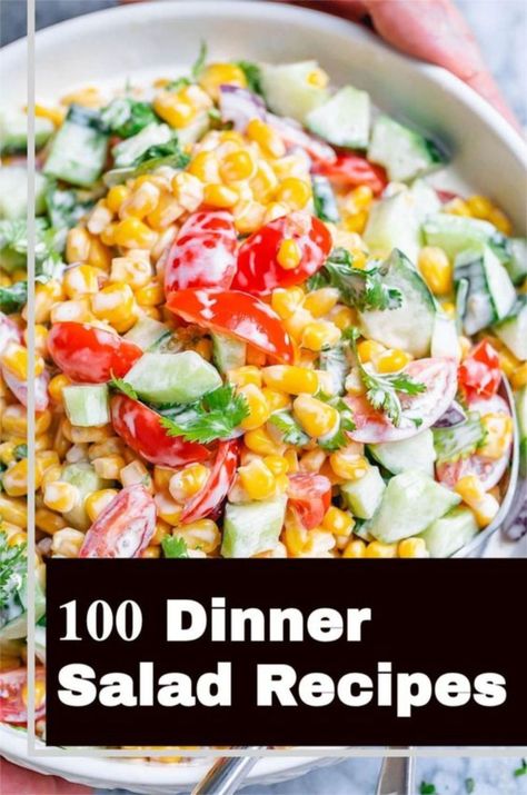 Over 100 dinner salad recipes, the best list of salads available for your convenience. Meal salads recipes. Healthy summer salads. Dinner salad ideas. Easy salads for dinner. Healthy salads for dinner. #salads, #summersalads, #thebestsalads, #homemadesalad, #goodsalads, #saladrecipes, #saladstogo, #tastysaladsrecipes, #tossedsalads, #fillingsalads, #easydinnerrecipes, #dinnerrecipes Salads For Dinner Healthy, Meal Salads Recipes, Easy Salads For Dinner, Healthy Salads For Dinner, Salad Ideas Easy, Dinner Salad Ideas, Salads Recipes Healthy, Dinner Salad Recipes, Salads For Dinner