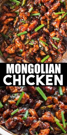 Mongolian Chicken, Chicken Smothered, Chinese Chicken Recipes, Homemade Chinese Food, Chinese Cooking Recipes, Easy Chinese Recipes, Easy Chicken Dinner Recipes, Crispy Fried Chicken, Chinese Chicken