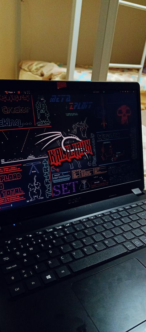 Kali Linux, hack, hacker, ethical hacker, cyber security. Kali Linux Aesthetic, Computer Hacking Aesthetic, Hacking Laptop, Linux Setup, Kali Linux Wallpapers, Linux Aesthetic, Hacking Aesthetic, Hacker Laptop, Kali Linux Hacks