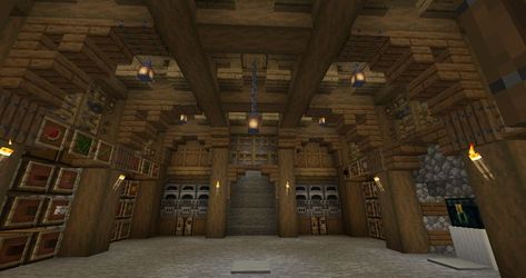 Mythical Sausage Builds, Minecraft Base Interior Ideas, Underground Minecraft Houses, Minecraft Underground Base Ideas, Underground Base Minecraft, Mythical Sausage, Mythical House, Minecraft Underground Base, Minecraft Storage Room