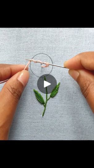 Little Do You Know, Hand Embroidery Flowers, 1k Views, Cheap Diy, Needle And Thread, Embroidery Flowers, Embroidery Art, Embroidery Stitches, Hand Embroidery