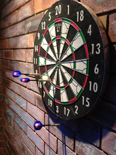 Darts on Sunday arvo with beers and friends Darts Board, Playing Darts Aesthetic, Wedding Darts, Dart Board Aesthetic, Darts Aesthetic, College Party Aesthetic, Dart Board Games, Joes Bar, Board Game Party