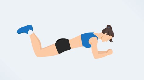 I did knee planks every day for a week — here's what happened | Tom's Guide Plank Benefits, How To Do Planks, Spiderman Plank, Up Down Plank, Knee Plank, Plank Hip Dips, Build Core Strength, Plank Variations, Desk Workout