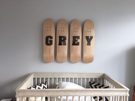 Skateboard Themed Nursery, Vans Themed Nursery, Baby Boy Skater Nursery, Skate Nursery, Rad Dude Nursery, Vans Nursery, Skater Boy Nursery, Skateboard Baby Shower Ideas, Skater Nursery