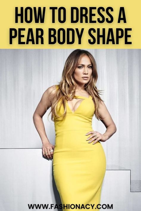 Pear body shape aesthetic