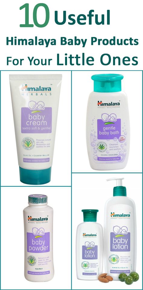 Top 10 Useful Himalaya Baby Products For Your Little Ones Himalaya Baby Products, Himalaya Products, Gentle Baby, Baby Soap, Mom Junction, Baby Lotion, Baby Shampoo, Baby Skin Care, Baby List