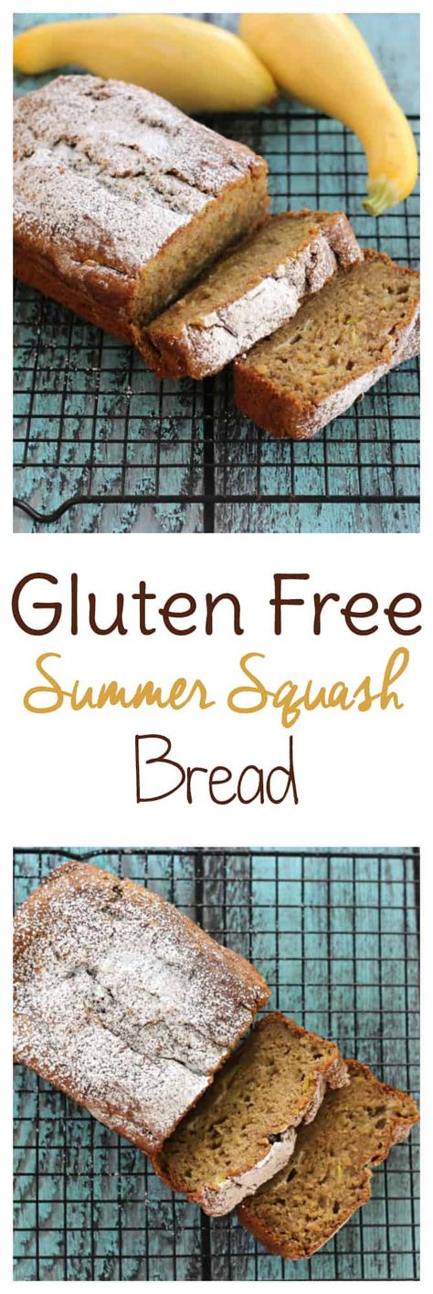 Gluten Free Summer Squash Recipes, Paleo Yellow Squash Recipes, Gluten Free Squash Bread, Summer Squash Bread, Recipes Muffins, Squash Bread, Summer Squash Recipes, Yellow Squash Recipes, Dessert Oreo