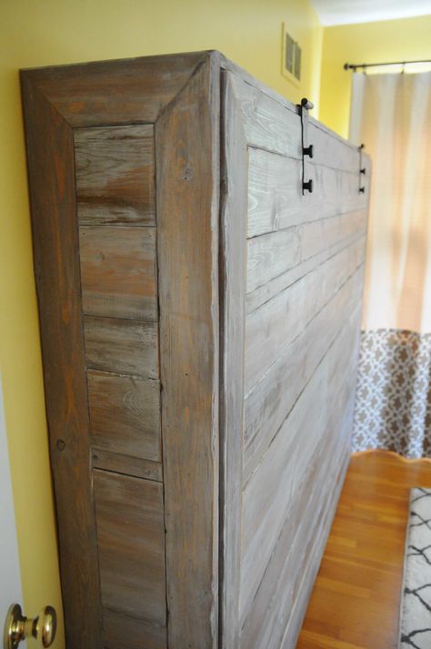 Diy Murphy Bed Ideas, Gaming Basement, Wall Bed Diy, Diy Murphy Bed, Murphy Bed Ideas, Build A Murphy Bed, Fold Down Beds, Murphy Bed Ikea, Murphy Bed Desk