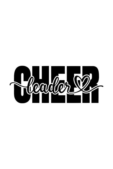 Cheer Leader SVG Cheerleader T Shirts Designs, Backspot Cheer Shirts, All Star Cheer Shirts, Cheer Cup Designs, Diy Cheer Shirts, Cheer Svg Cheerleading, Cute Cheer Backgrounds, Cheer Shirt Ideas Design, Cheer Vinyl Ideas