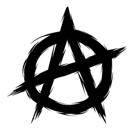 Anarchy Symbol Tattoo Design, Anarchy Graphic Design, Punk Textiles, Anarchism Symbol, Anarchy Symbol Tattoo, Anarchist Tattoo, Hardcore Aesthetic, Atheist Tattoo, Anarchy Tattoo